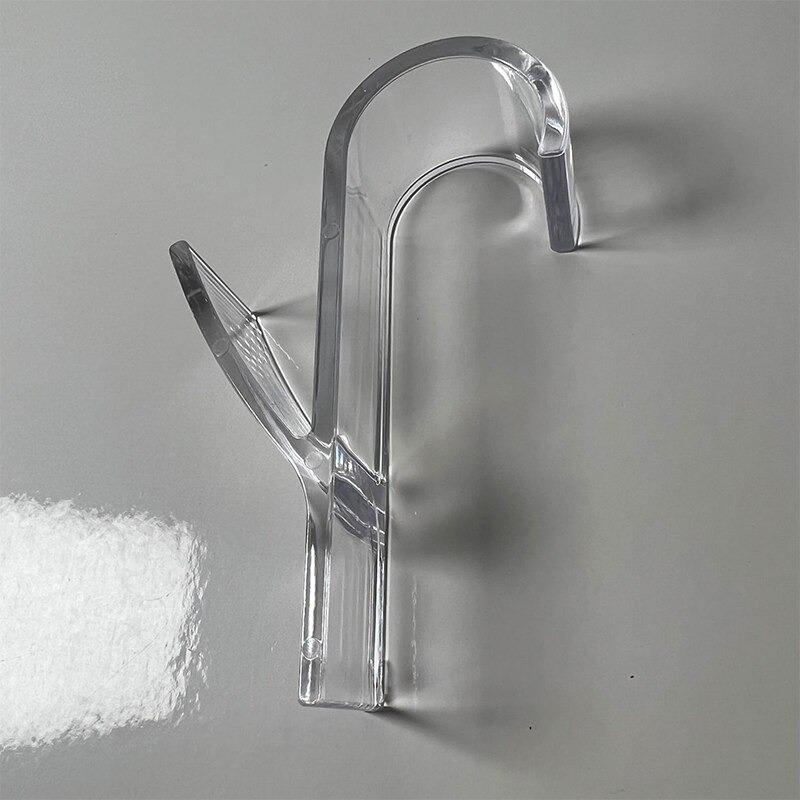 1pc Space-Saving White Plastic Hanger for Heated Towel Radiator Rail - Durable Bath Hook Holder for Towels, Scarves & More, Easy Install, Drying Racks