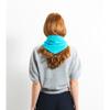 Pure Cashmere NYC TRIANGLE SCARF_French Blue