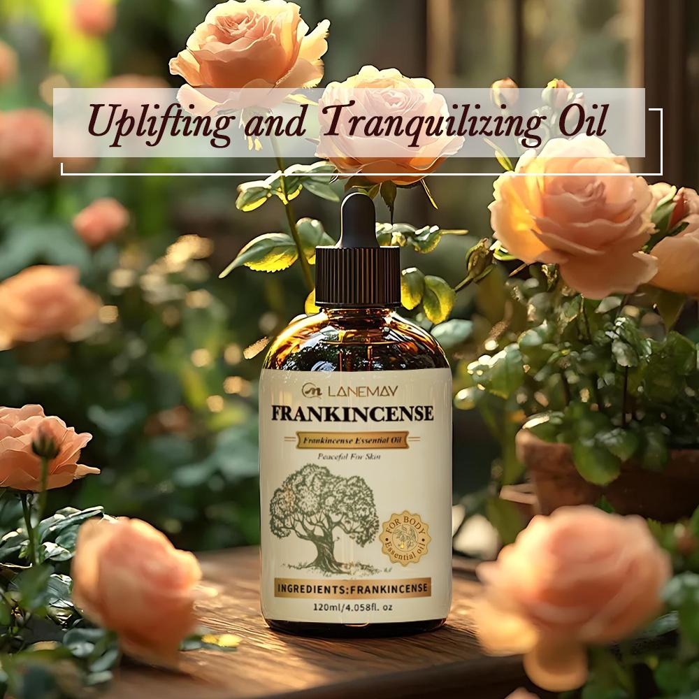 Frankincense Essential Oil- Nourishing and Hydrating Massage Oil for Smooth, Soft Skin- Relaxing & Rejuvenating Body Oil