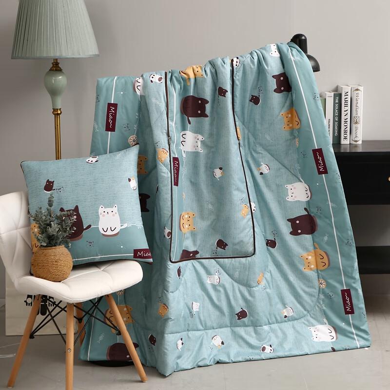 

Grace Plant Cashmere Pillow Blanket