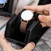 Elegant PU Leather Hexagon Watch Box Compact Design For Safe Jewelry