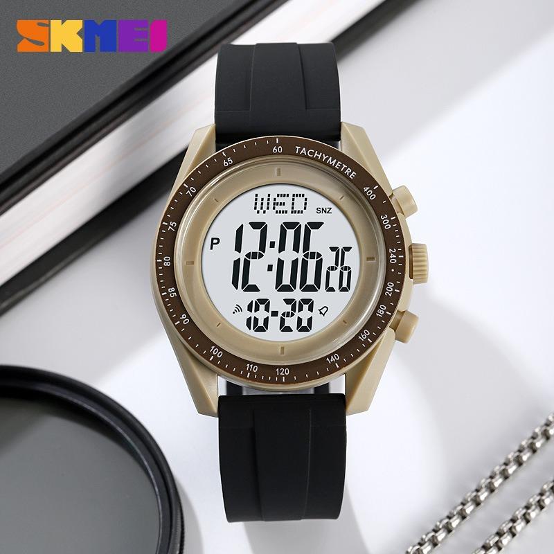 Single display electronic watch waterproof outdoor sports timing male students hot selling trend fashion