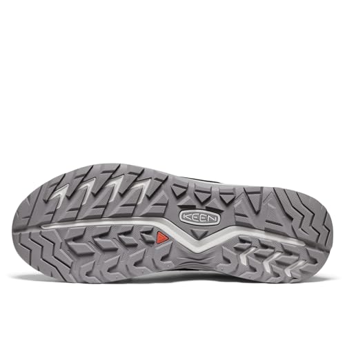 KEEN HIGHTRAIL WP Hoher Wasserdichter Trekking-Schuh, Herren, Schwarz/Vapor, Größe 27,5 cm