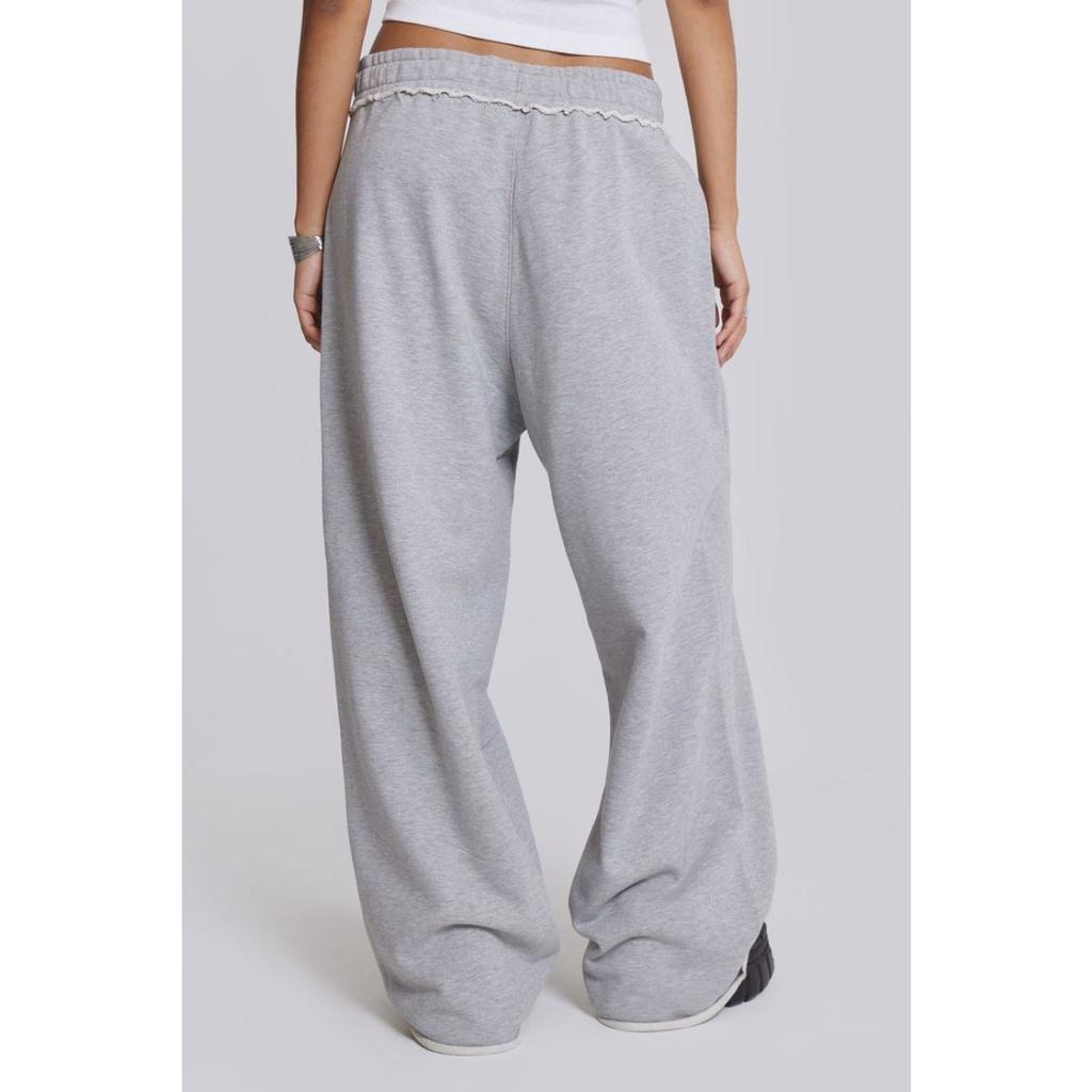 DRIPX Baggy Women Gray Sweatpants Oversized Korean Fashion Jogger Basic Pants Men Hip Hop Streetwear Casual Harajuku Trousers