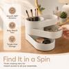 Minimalist Multi-Layer Storage Box 360° Rotating Pen Holder Jewelry Storage Box  Jewelry Storage