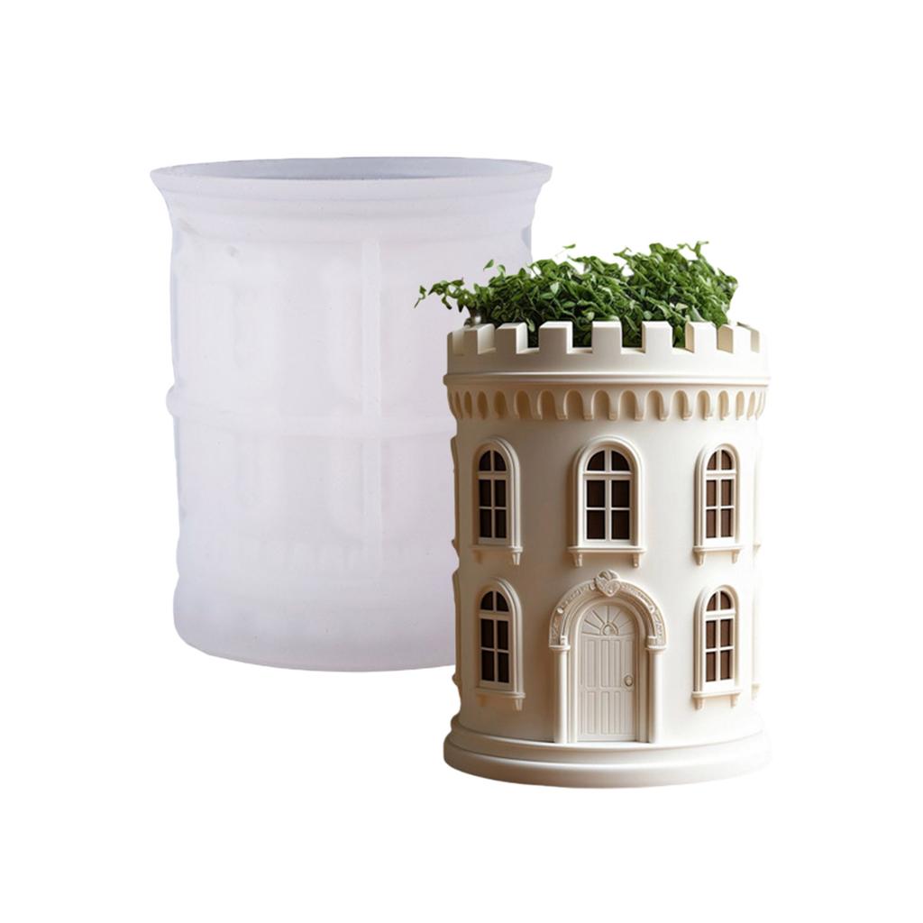 Flexible Silicone Castles Mold Silicone Texture for Handcrafted Jewelry Boxes Resin Art and Artistic Craft Projects