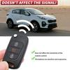Flip Key Fob Shell Case Replacement Fits for Kia Soul 2011 2012 2013 2010 / Kia Rio / Kia Sportage 2012-2014 3 Button Car Keyless Entry Remote