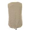 Theory Top de luxo sem mangas 100% seda feminino M bege(USADO)