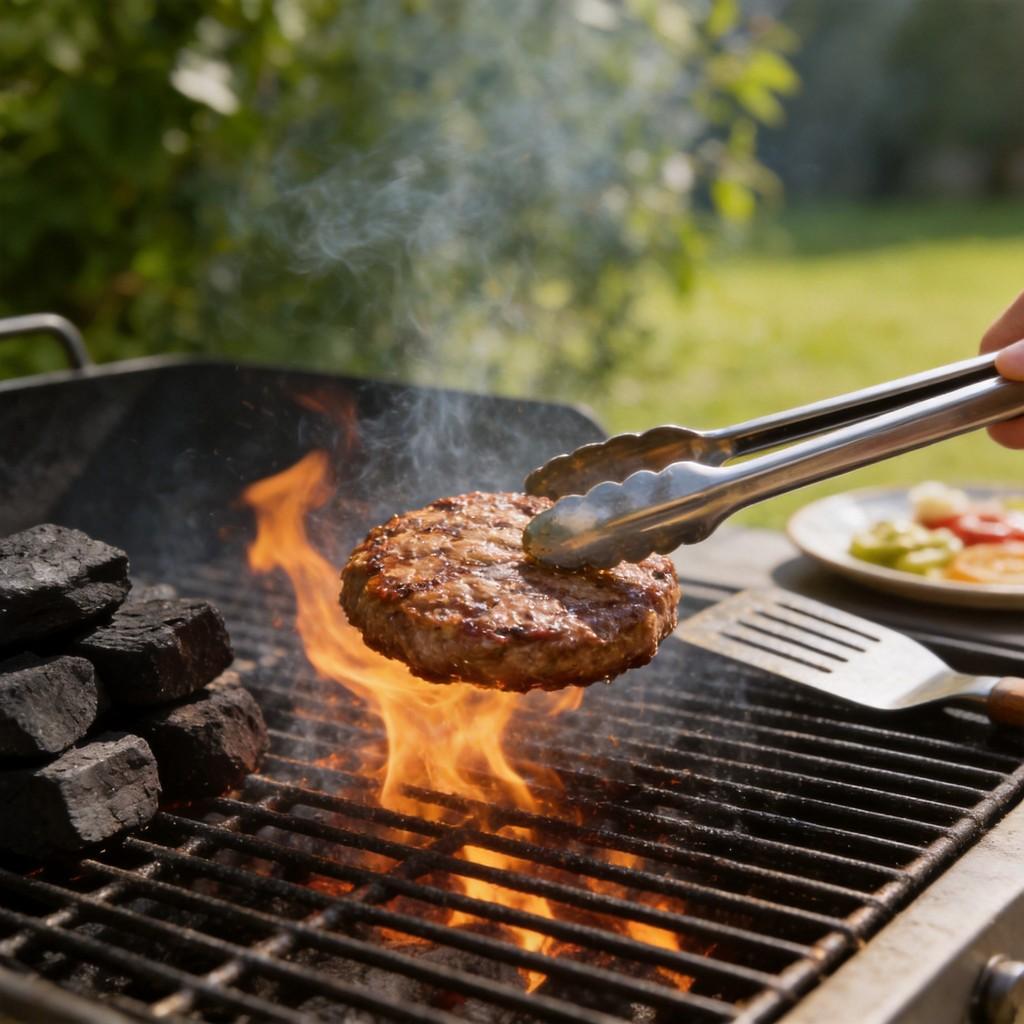 Outdoor Picnic Barbecue Tool Clips With Hightemperature Resistance For Camping And Family Grilling