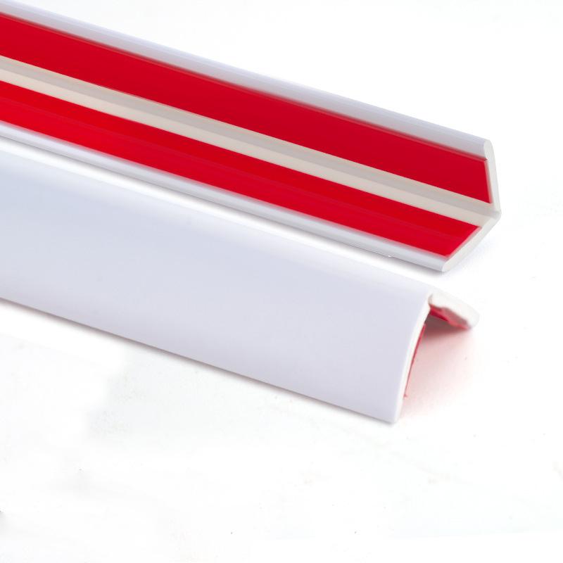 3M/Roll PVC Wardrobe Adhesive Tape Strips Buffer Tape Anti-collision Home Decorative Waterproof Self-adhesive Beauty Seam Sticker