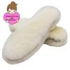 Sheepskin Fur Insole for Winter Snow Boots - Height Increasing, Warm Wool Insert