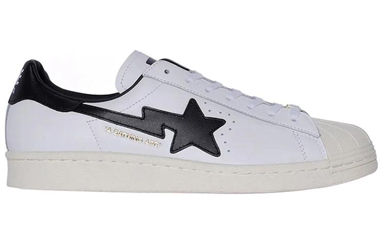 Superstar Bape X Superstar Adidas Originals 'White Black' GZ8980