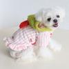 Petstyle Plush Dog Cat Coat 2026 Fall Winter Warm Two-Legged Pet Clothing Small Medium Dogs