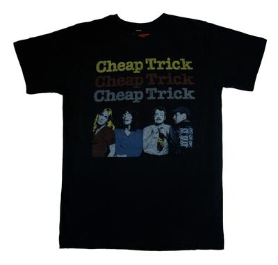 Cheap Trick Band Logo T Shirt S-M-L-Xl-2Xl New Official Control Industry Merch
