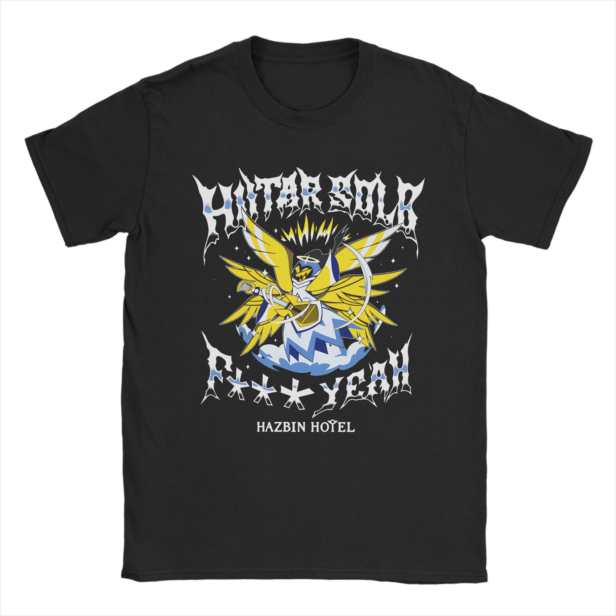 Hazbin Hotel VOXTEK T Shirt Unisexs 100 Cotton Fashion TShirts O Neck Tees Short Sleeve Clothing Plus Size S