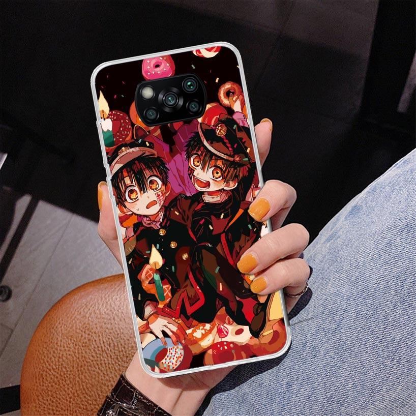 Toilet Bound Hanako Kun Anime Phone Case For Xiaomi Poco X7 X6 X5 Pro F7 Ultra Redmi 15C 15 13C 13 12C 12 10 10A 10C 9 9A 9C 9T