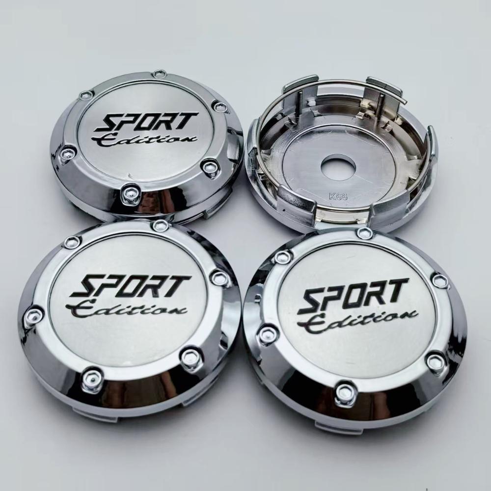 

4pcs Sport Edition Logo Emblem Car Wheel Center Caps 66MM OD (62MM ID) Wheels Hub Cap Rim Hubcaps Cover Replace Car Accessories 66mm High Design Cap&4pcs Wheel Caps