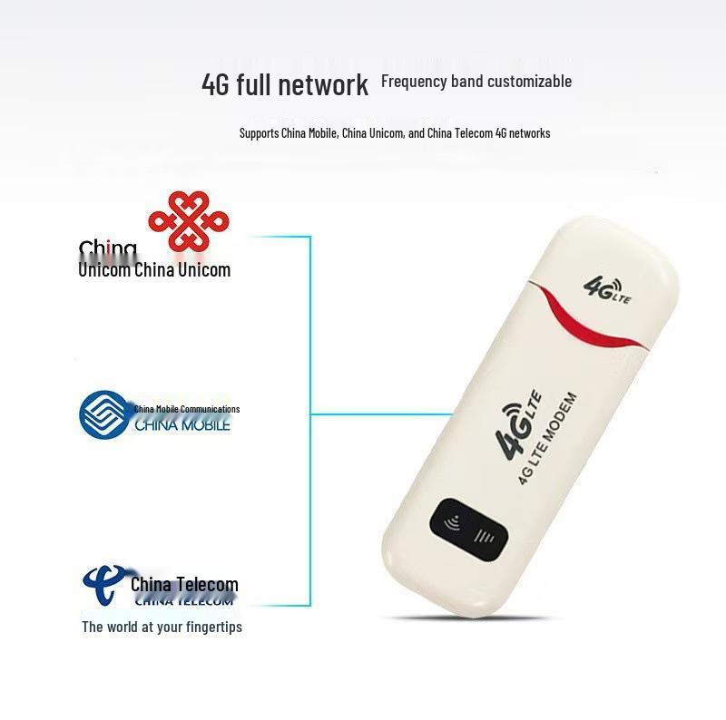 Crescent Portable 4G WiFi Car Hotspot Router with SIM Card Slot.