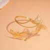 Elegant Women Arm Bracelet Adjustable Fashion Butterfly Arm Chain Armlet Jewelry  Dress Up