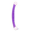 Double-Headed Dragon Penis Butt Plug Lengthened Transparent Female Tonglala Crystal Penis Simulation Masturbation Stick Device Adult Sex Product