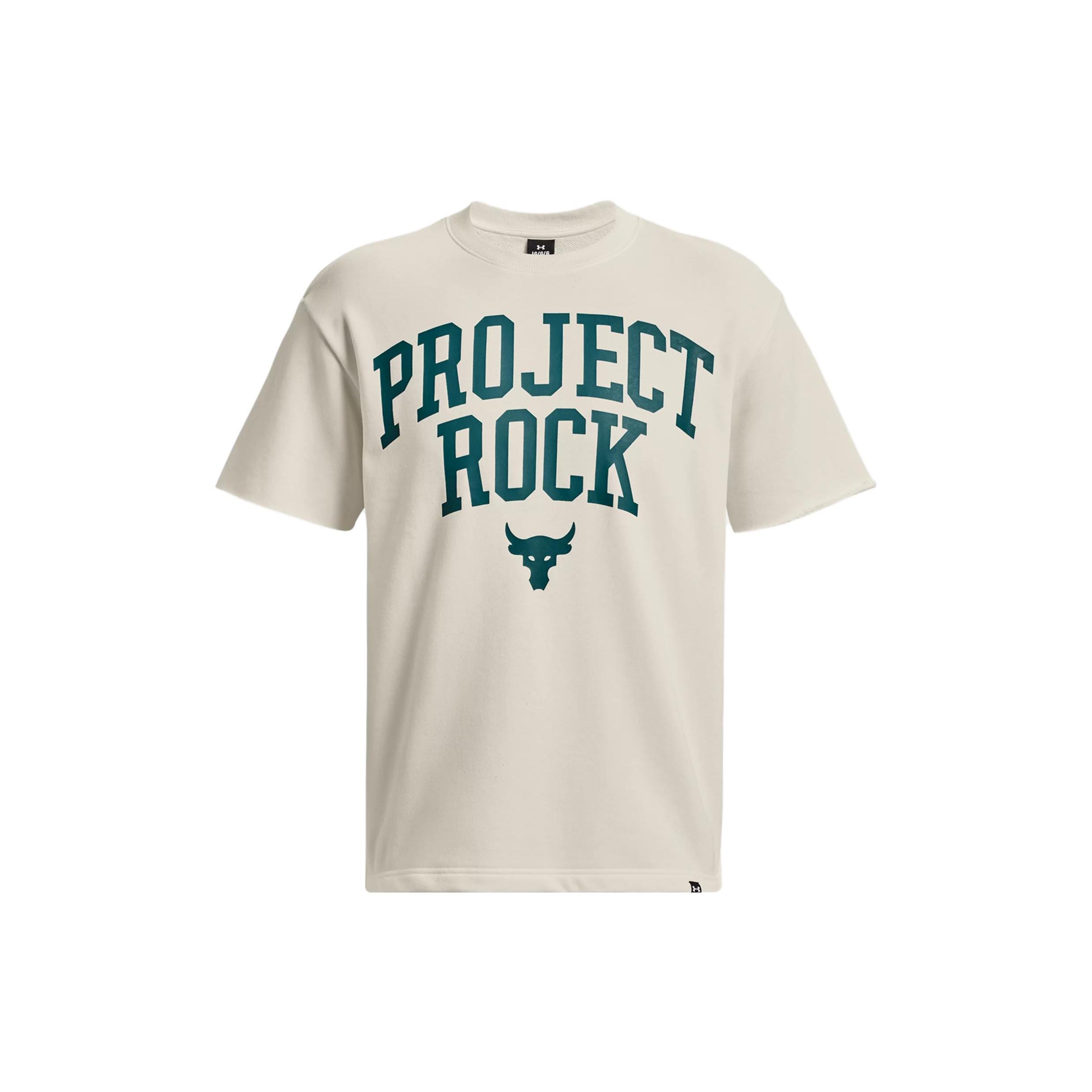 Мужская футболка Under Armour Project Rock Белая 1377435-130 M