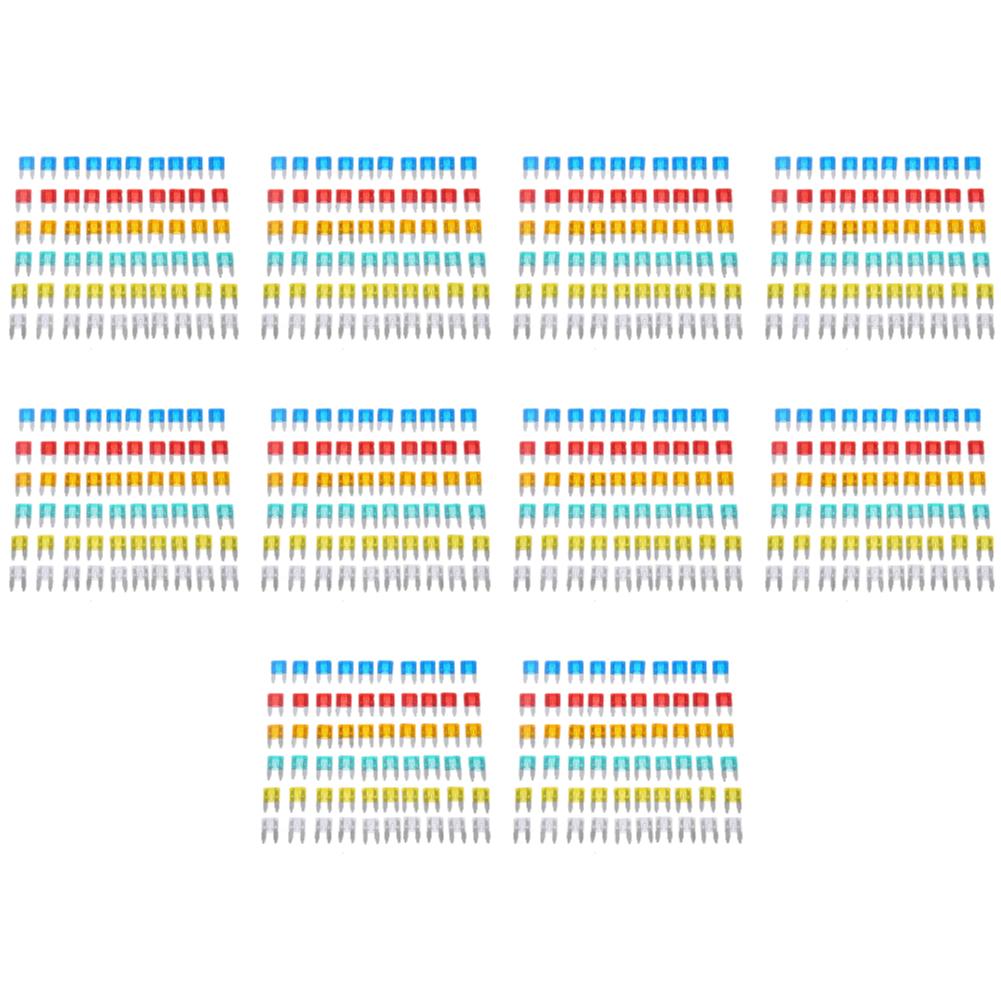 600-60Pcs Auto Car Truck Mini Fuse Blade 5A 10A 15A 20A 25A 30A Mixed Set Kit Auto Fuses Blade