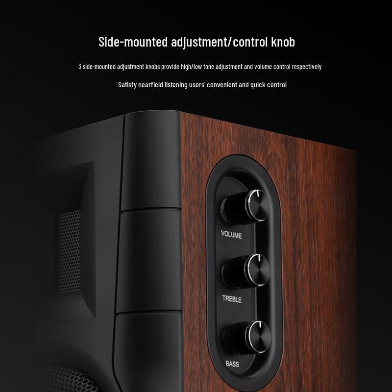 HiVi D200 2.0 Channel Active Bluetooth Speaker CN Plug (adapter Included)