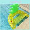 Inflatable Pineapple Lounger Adult Fruit Style Float Raft Foldable Seat Pvc Floating Bed