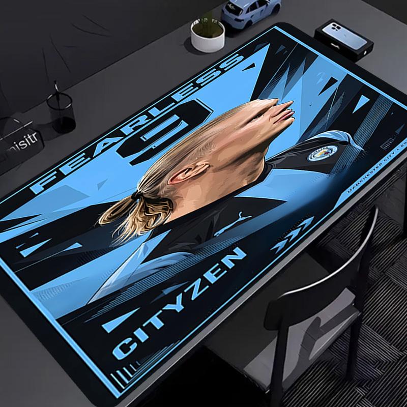 Haaland Mouse Pad - Non-Slip Rubber Base, Smooth Surface for Work,Gaming,Office,And Home Use, Desk Mouse Pad