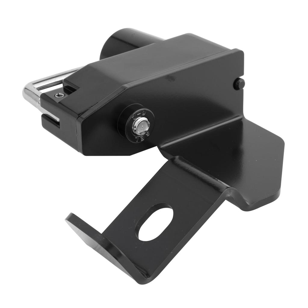 Kijima HTR-05012 Motorsykkelhjelmlås, Stål, Svart, Triumph Speed 400/Scrambler 400X ('24-)