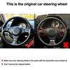 DIY Car Steering Wheel Cover For Lexus IS 300 1999 - 2005 Celica RAV 4 Corolla