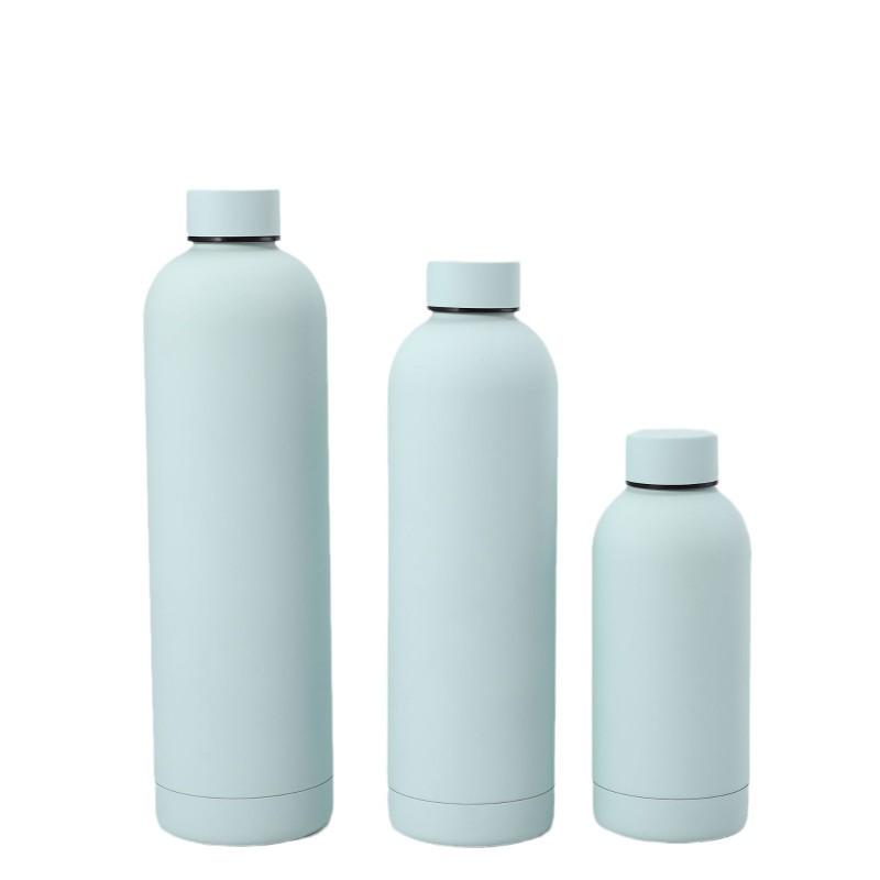Large Capacity Vacuum Insulated Stainless Steel Water Bottle Outdoor Sports Travel Car Use