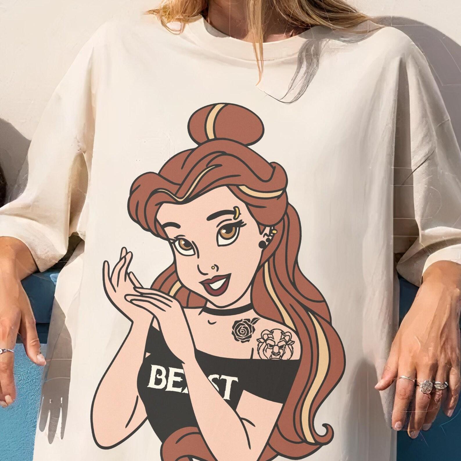 Comfort Colors Punk Belle Princess Shirt - Gothic Princess Tee L