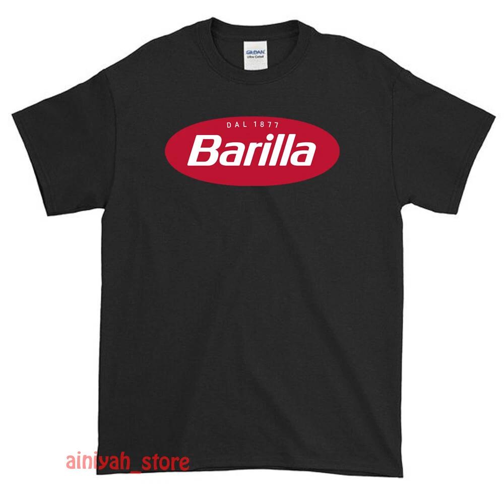 Новая мужская смешная футболка с логотипом соуса для спагетти Barilla Размер США S-XXL 4XL