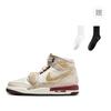 Jordan Scarpe da Basket High top in Pelle Legacy 312 Beige Unisex IB4914-161