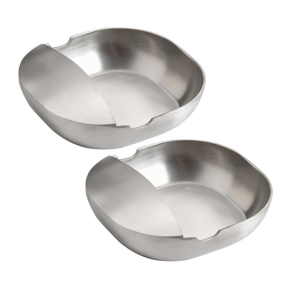 Stainless Steel Spoon Rest for Stove Top Kitchen Countertop Self Standing Ladle Holder Cooking Utensil Rest for Spoon Spatula