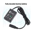 Dr  E18 (LP E17) Dummy Battery for Canon EOS 760D EOS 760D T6i 750D 8000D Camera