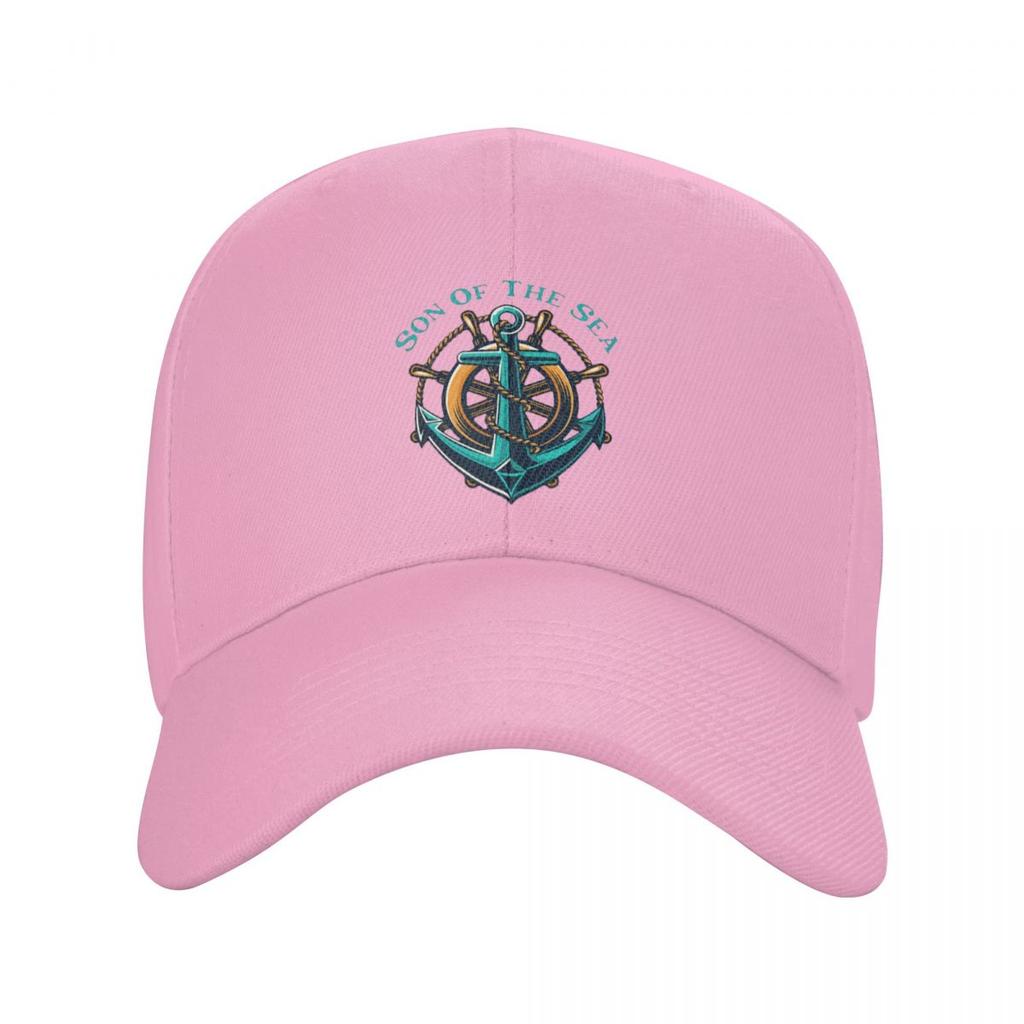 Son Of The Sea Baseball Cap Unisex Women Breathable Nautical Sailor Anchor Dad Hat Streetwear Snapback Caps Summer Hats