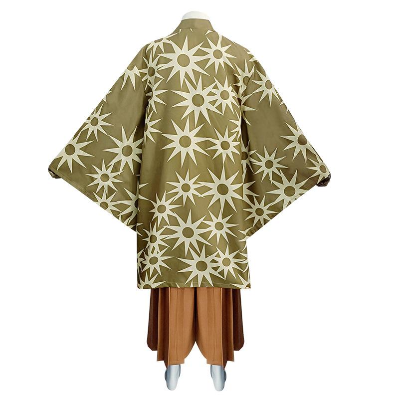 Demon Slayer: Hotaru Hagane Cosplay Outfit Swordsmith Japanese Kimono Full Set Cosplay Anime Performance Costume 0053