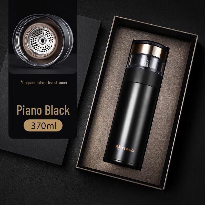 TOMIC 370ml Ceramic Lined Tea Thermos with Infuser