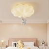 Pumpkin Cloud White Bear Ceiling Lights Children's Room LED Warm Romantic Boy Girl Baby Bedroom Decora Chandelier Ceiling Lamps