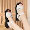 Fashion AIYUQI Women's Sandals 2025 New Platform Non-slip Roman Female Sandals Large-size Summer Beach Shoes For Women