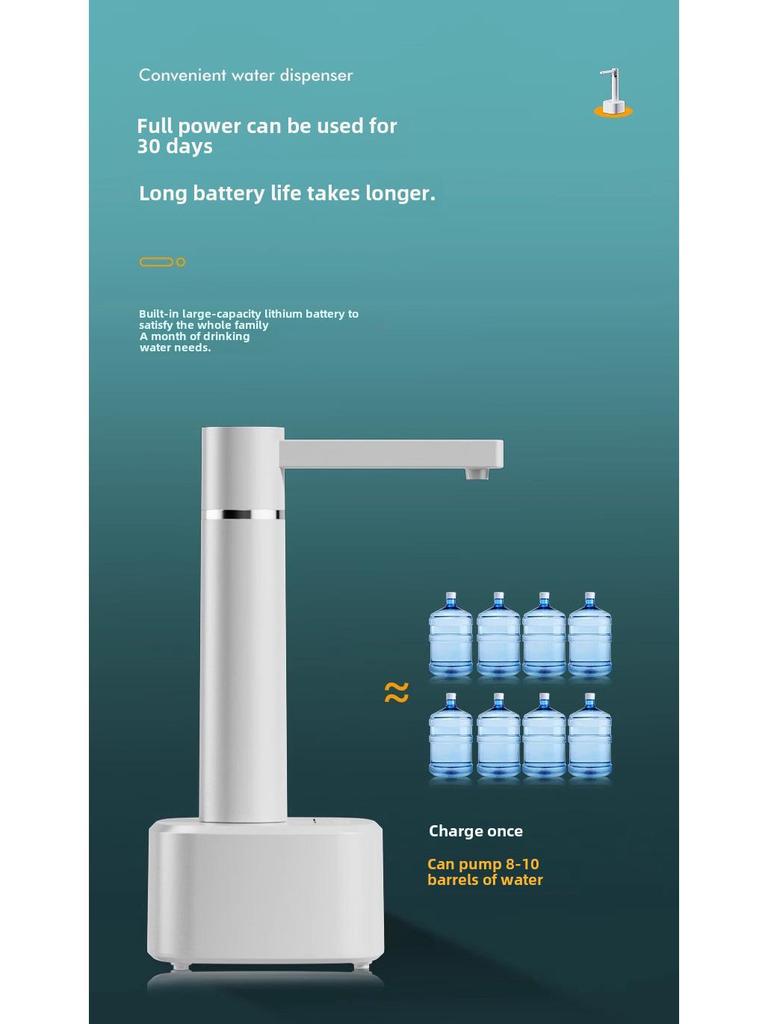 Elektryczna automatyczna pompa dozująca wodę na biurko do wody butelkowanej i mineralnej