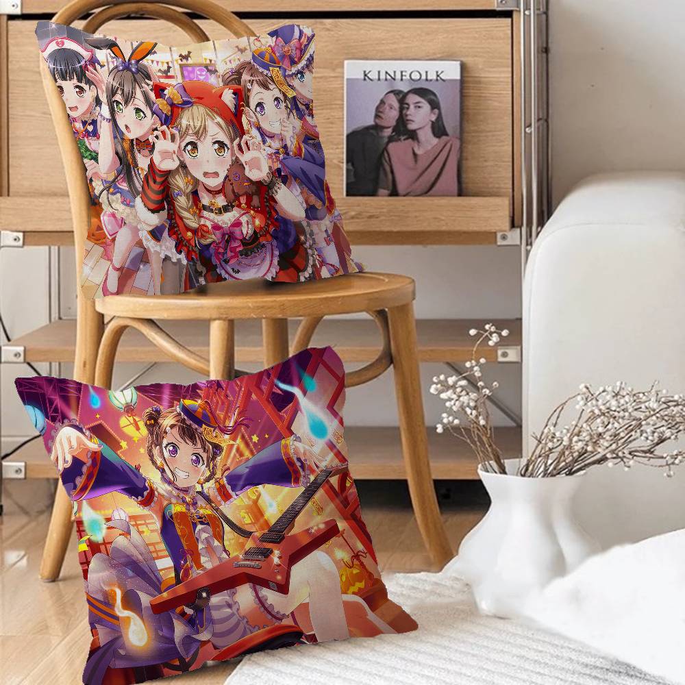 BanG Dream Maple Design Cushion Cover Happy Autumn Harvest decor Holiday Decorati Pillow Cover