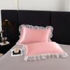 100% Silk Pillowcase Pillow Cover Silky Satin Hair Beauty Pillowcase Comfortable Pillow Case Household Decor Pillow Covers