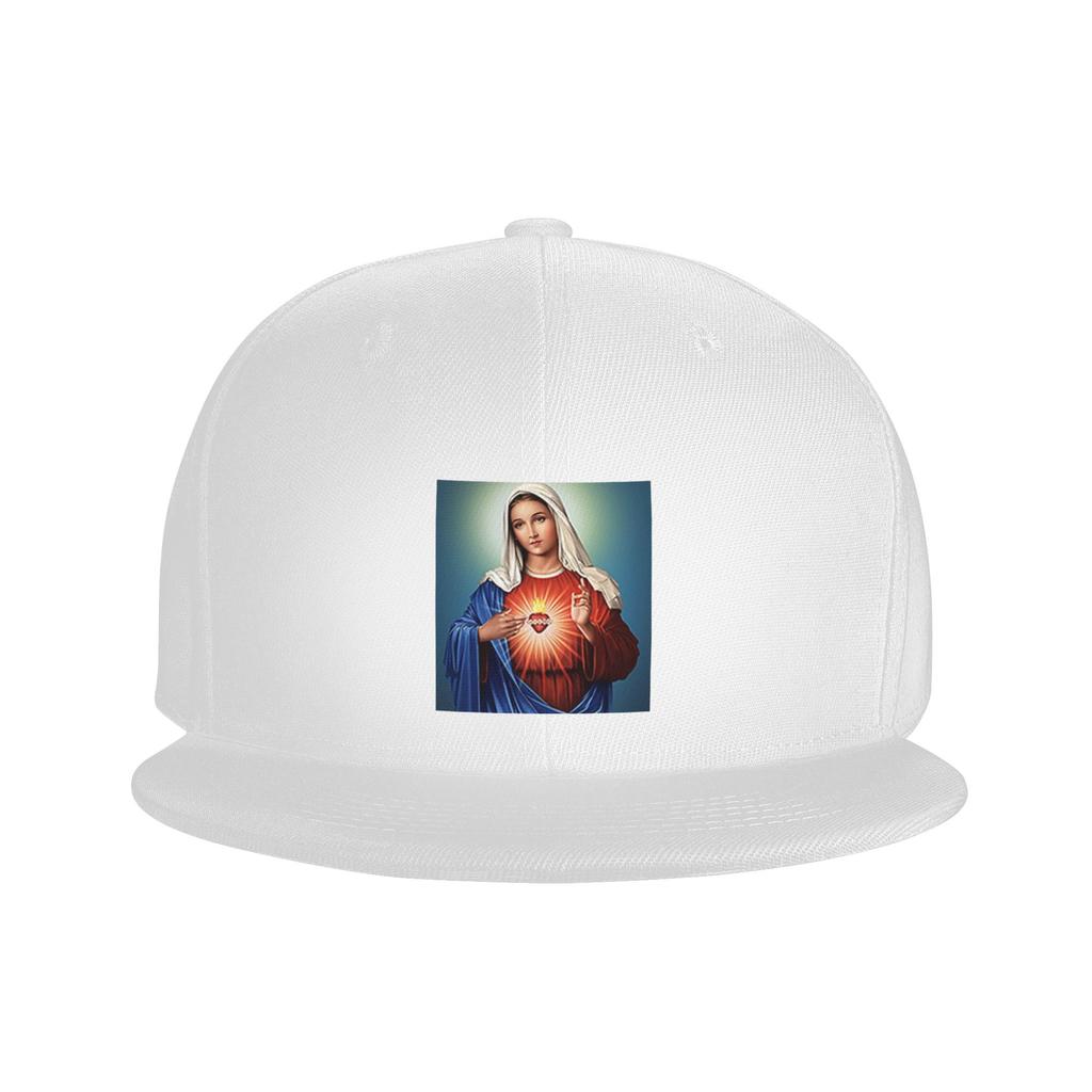 Immaculate Heart of Mary Virgin Mary Baseball Caps Snapback Fashion Baseball Hats Breathable Casual Casquette Outdoor for Unisex