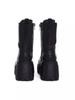 Brand Women's Platform Ankle Boots Motorcycle Boots Mid-calf Military Boots Gothic Belt Punk Shoes Metal Buckle