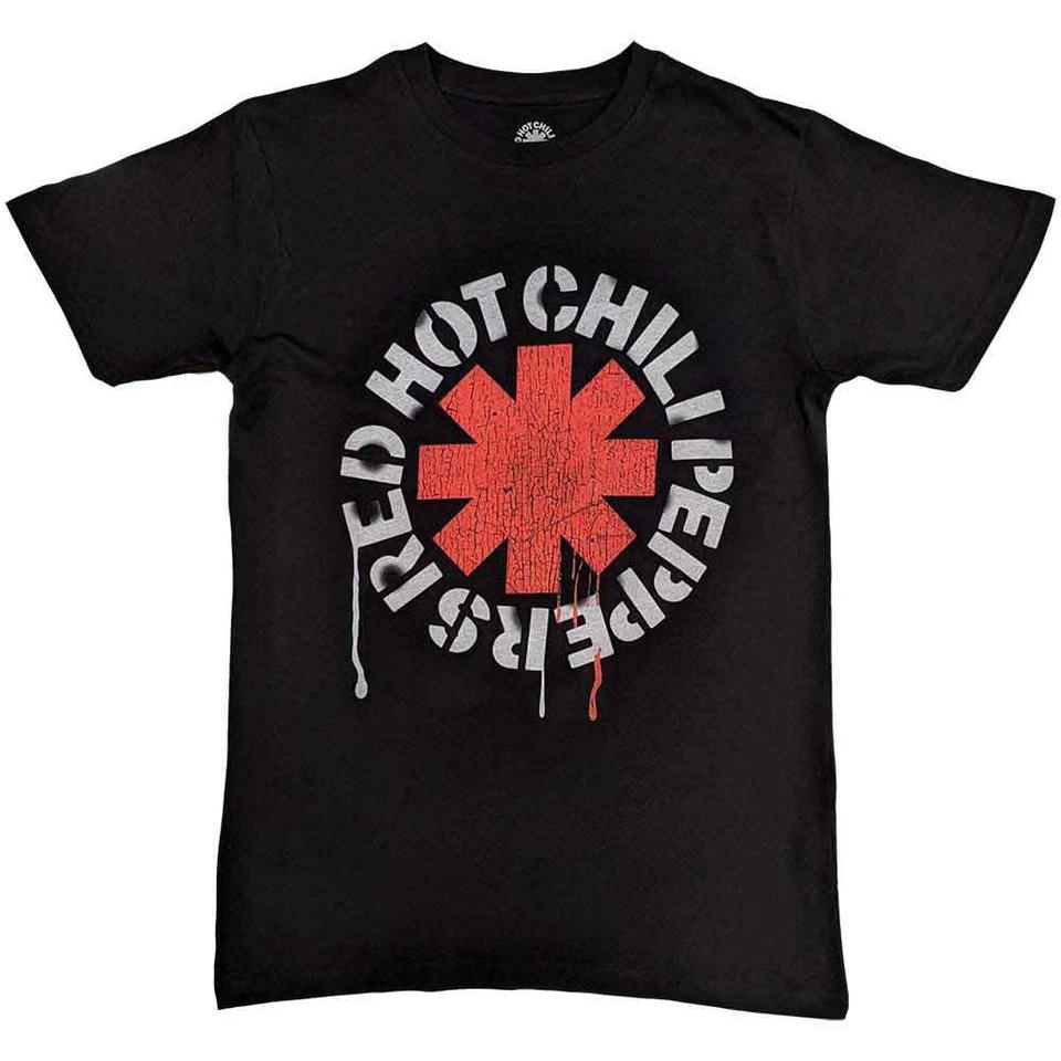 

Red Hot Chili Peppers Kids T-Shirt: Stencil OFFICIAL NEW S