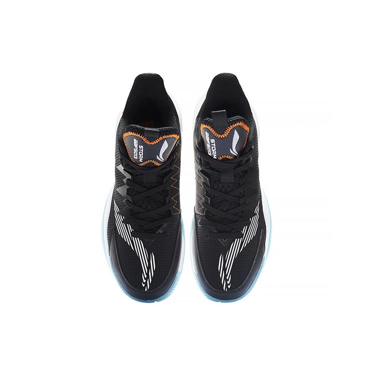 Li Ning Storm Low Comfortable Fabric Cushioning Slip Resistant Abrasion Resistant Breathable Rebound High Top ABFS013-2