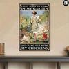 Metal Wall Sign Vintage Chicken Coop Decor Rustic Farm Gift For Farmers